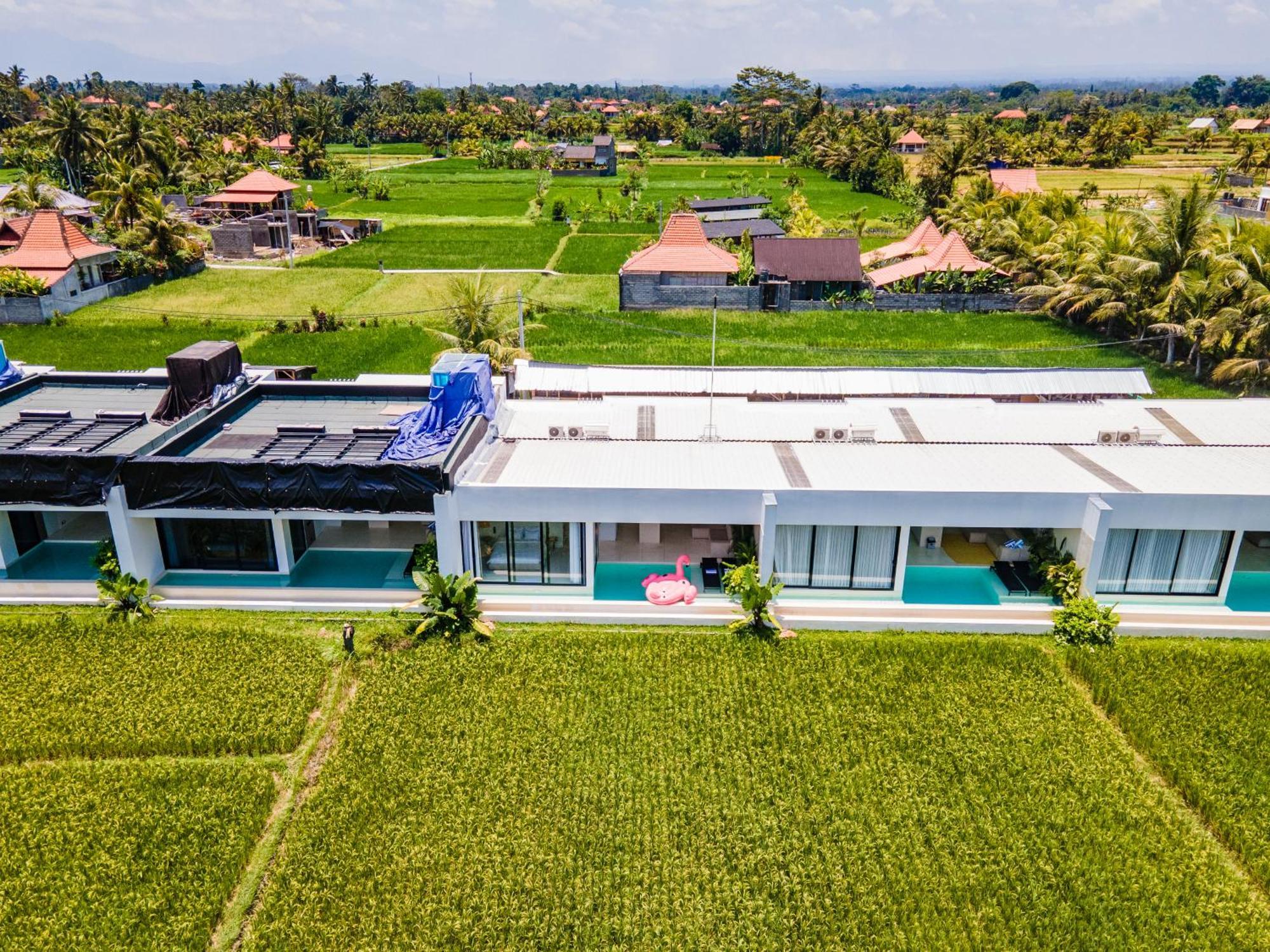Green Flow Ubud Villas III Luaran gambar