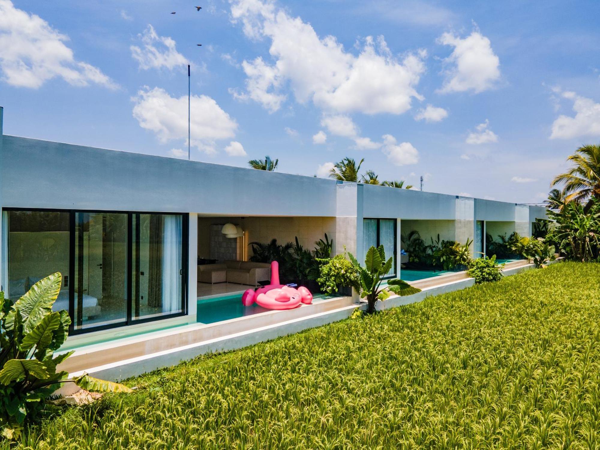 Green Flow Ubud Villas III Bilik gambar