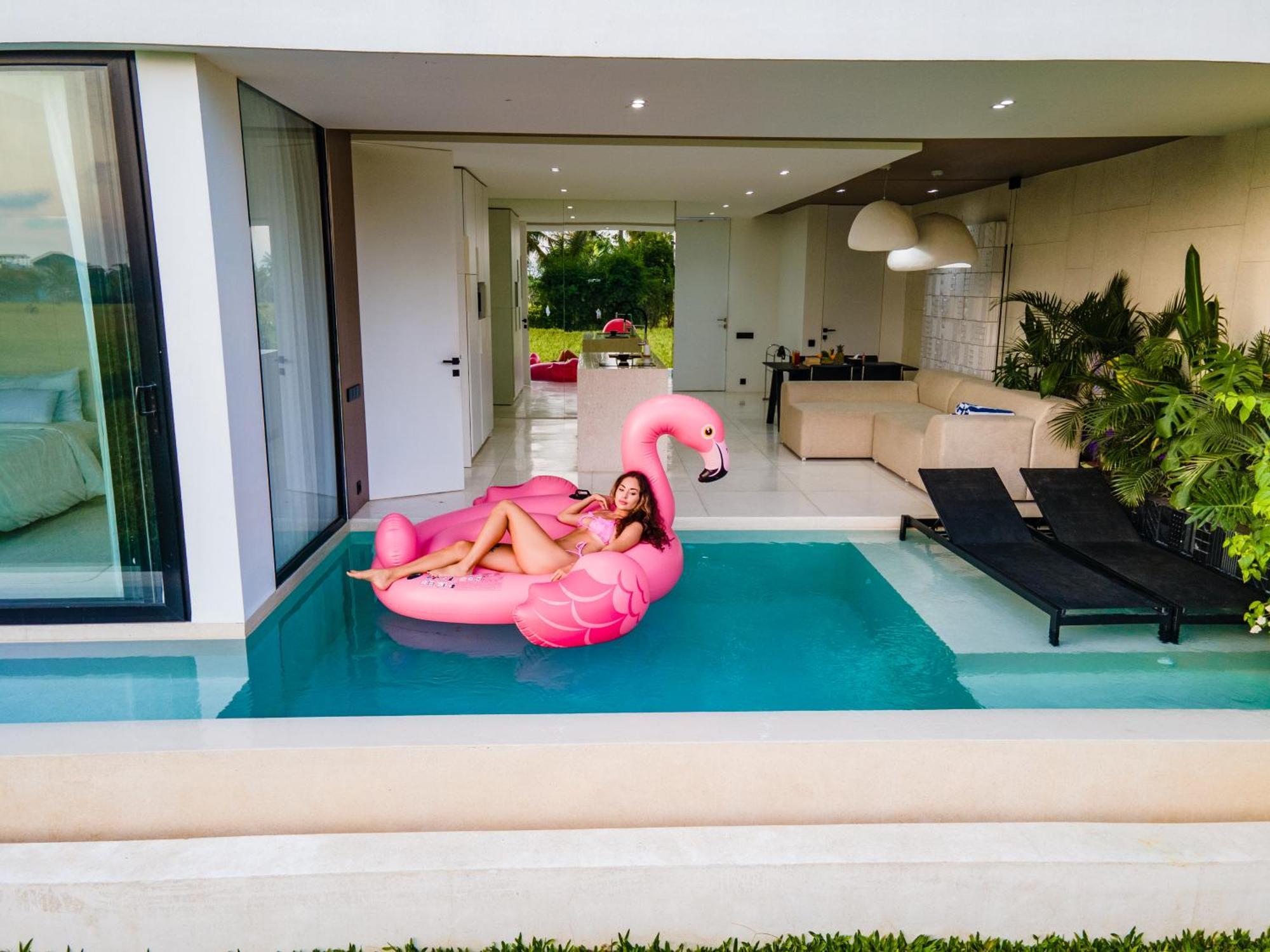 Green Flow Ubud Villas III Bilik gambar